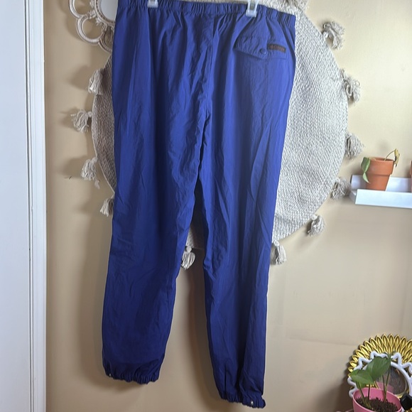 Blue Columbia vintage windbreaker track pants - Picture 7 of 9